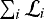 $\sum_i \mathcal{L}_i$