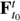 $ {\bf{F}}_{{t_0}}^t\ $