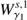 $ W_{{\gamma _1}}^{s,1} $