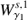 $ W_{\gamma_1}^{s,1}\ $