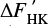 $\log \Delta F^{\prime}_{\rm HK}$