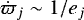$\dot{\varpi}_j \sim 1/e_j$