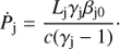 $$ \begin{aligned} \dot{P}_{\rm j} = \frac{L_{\rm j} \gamma _{\rm j} \beta _{\rm j0}}{c (\gamma _{\rm j}-1)}\cdot \end{aligned} $$