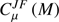 $ C_{\mu}^{JF}\left( M\right) $