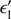 $ \epsilon ^{\prime }_1 $