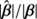 $ |\hat{\boldsymbol{\beta}}|/|\boldsymbol{\beta}| $