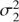 $$\sigma _2^2$$