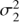$$\sigma _2^2$$