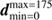 $ \boldsymbol{d}_{\text{ min}=0}^{\text{ max}=175} $