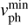 $v_{{\rm{ph}}}^{{\rm{min}}}$