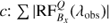 $$c{\rm{:}}\sum {\left| {{\rm{RF}}_{{B_x}}^Q\left( {{\lambda _{{\rm{obs}}}}} \right)} \right|} $$