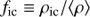 $$ \begin{aligned} f_{\rm ic} \equiv \rho _{\rm ic}/\langle \rho \rangle \end{aligned} $$