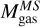 $ M_{\mathrm{gas}}^{MS} $