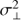 $ \sigma_{\perp}^{2} $