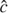 $ \hat{c} $