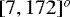 $[7, 172]^{o}$
