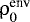 ${\uprho}_0^{\textrm{env}}$