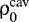 $\uprho_0^{\textrm{cav}}$