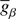 $ \overline{{g}}_{\beta} $