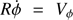 $R\dot{\phi}=V_\phi$