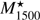 $ M_{1500}^{\star} $