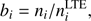 $$ \begin{aligned} b_{i}=n_{i}/n^\mathrm{LTE}_{i}, \end{aligned} $$