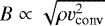 $B\propto \sqrt{{\mathrm{\rho}} v^2_{\textrm{conv}}}$