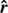 $ \boldsymbol{\hat{r}} $