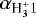$\alpha_{{\textrm{H}_3^&#x002B;}1}$