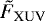 $\tilde{F}_{\textrm{XUV}}$