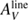 $ A_V^\text{line} $