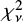 $ \chi _{\nu }^{2} $