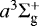 $a^{3}\mathrm\Sigma_{\textrm{g}}^{&#x002B;}$