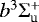 $b^{3}\mathrm\Sigma_{\textrm{u}}^{&#x002B;}$