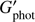 $ {{G^{\prime}_{{\rm phot}}}} $