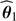 $ \widehat{\boldsymbol{\theta}}_1 $