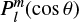 $P_l^m(\cos\theta)$