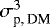 $\sigma^3_{\textrm{p,\,DM}}$