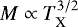 $M \propto T_{\textrm{X}}^{3/2}$