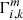 $ \Gamma_{i,k}^{m} $