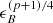 $ \epsilon_B^{(p + 1)/4}\ $