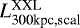 $L_{\textrm{300kpc,scal}}^{\textrm{XXL}}$