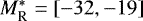 $M_{\textrm{R}}^*=[-32 ,-19]$