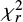 $ \chi^2_r $