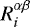$R_{i}^{\alpha \beta}$