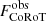 $ F_{\mathrm{CoRoT}}^{\mathrm{obs}} $