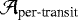 $\mathcal{A}_{\textrm{per\hbox{-}transit}}$
