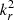 $ k_{r}^{2} $