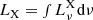 $ {L_{\rm{X}}} = \smallint {L_\nu ^{\rm{X}}} {\mkern 1mu} {\rm{d}}\nu $