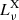 $ L_{\nu}^{\text{X}} $